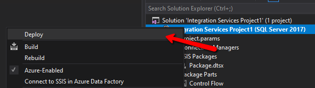 Deploy packages